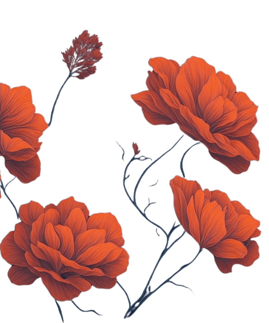 Roses as background